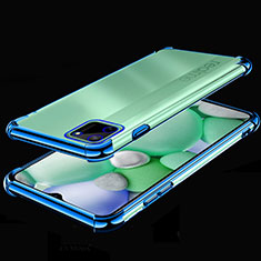 Ultra-thin Transparent TPU Soft Case Cover H01 for Realme C11 Blue