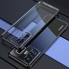 Ultra-thin Transparent TPU Soft Case Cover H01 for Realme GT Neo6 5G Black