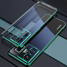 Ultra-thin Transparent TPU Soft Case Cover H01 for Realme GT Neo6 5G Green