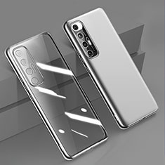 Ultra-thin Transparent TPU Soft Case Cover H01 for Xiaomi Mi 10S 5G Silver