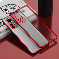 Ultra-thin Transparent TPU Soft Case Cover H01 for Xiaomi Mi 12S Pro 5G Red