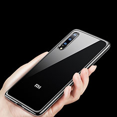 Ultra-thin Transparent TPU Soft Case Cover H01 for Xiaomi Mi A3 Lite Black