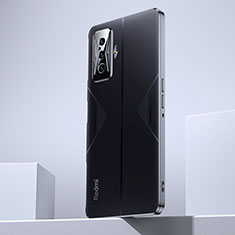 Ultra-thin Transparent TPU Soft Case Cover H01 for Xiaomi Poco F4 GT 5G Black