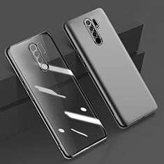 Ultra-thin Transparent TPU Soft Case Cover H01 for Xiaomi Poco M2 Black