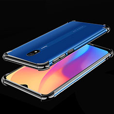 Ultra-thin Transparent TPU Soft Case Cover H01 for Xiaomi Redmi 8A Black