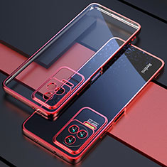 Ultra-thin Transparent TPU Soft Case Cover H01 for Xiaomi Redmi K50 5G Red