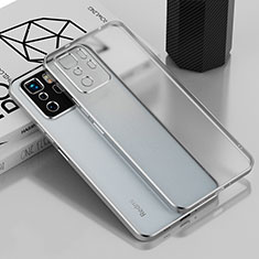 Ultra-thin Transparent TPU Soft Case Cover H01 for Xiaomi Redmi Note 10 Pro 5G Silver