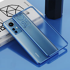 Ultra-thin Transparent TPU Soft Case Cover H01 for Xiaomi Redmi Note 12S Blue