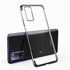 Ultra-thin Transparent TPU Soft Case Cover H02 for Huawei Honor V30 5G Black