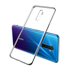Ultra-thin Transparent TPU Soft Case Cover H02 for Oppo Reno Ace Black