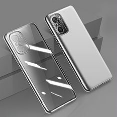 Ultra-thin Transparent TPU Soft Case Cover H02 for Xiaomi Mi 11i 5G Silver