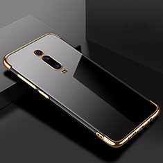 Ultra-thin Transparent TPU Soft Case Cover H02 for Xiaomi Mi 9T Pro Gold