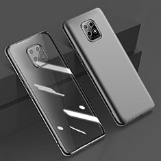 Ultra-thin Transparent TPU Soft Case Cover H02 for Xiaomi Redmi 10X Pro 5G Black