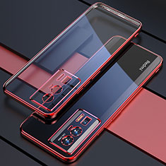 Ultra-thin Transparent TPU Soft Case Cover H02 for Xiaomi Redmi K60 5G Red