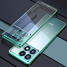 Ultra-thin Transparent TPU Soft Case Cover H02 for Xiaomi Redmi K70 5G Green