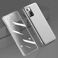 Ultra-thin Transparent TPU Soft Case Cover H02 for Xiaomi Redmi Note 10 Pro 5G Clear