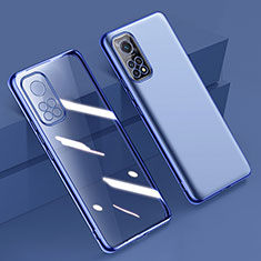 Ultra-thin Transparent TPU Soft Case Cover H02 for Xiaomi Redmi Note 11 4G (2022) Blue