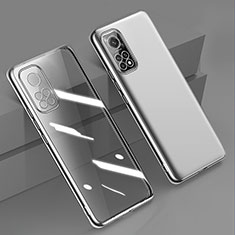 Ultra-thin Transparent TPU Soft Case Cover H02 for Xiaomi Redmi Note 11 4G (2022) Silver