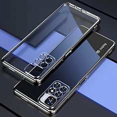 Ultra-thin Transparent TPU Soft Case Cover H02 for Xiaomi Redmi Note 11T 5G Silver