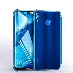 Ultra-thin Transparent TPU Soft Case Cover H03 for Huawei Enjoy Max Sky Blue