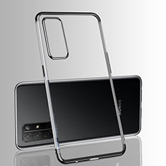 Ultra-thin Transparent TPU Soft Case Cover H03 for Huawei Honor 30S Black