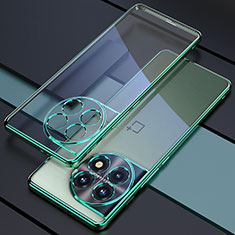 Ultra-thin Transparent TPU Soft Case Cover H03 for OnePlus 11 5G Green