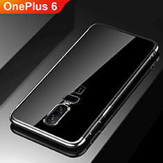 Ultra-thin Transparent TPU Soft Case Cover H03 for OnePlus 6 Black