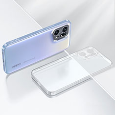 Ultra-thin Transparent TPU Soft Case Cover H03 for Oppo Find X5 Pro 5G Clear