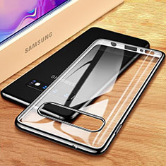 Ultra-thin Transparent TPU Soft Case Cover H03 for Samsung Galaxy S10 5G Black