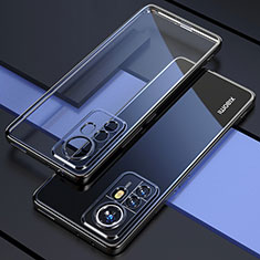 Ultra-thin Transparent TPU Soft Case Cover H03 for Xiaomi Mi 12 Pro 5G Black