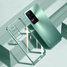 Ultra-thin Transparent TPU Soft Case Cover H03 for Xiaomi Poco F4 5G Green