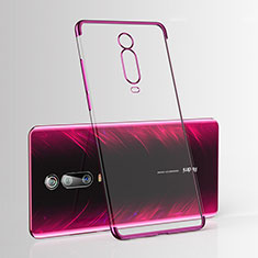 Ultra-thin Transparent TPU Soft Case Cover H03 for Xiaomi Redmi K20 Pro Purple