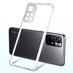 Ultra-thin Transparent TPU Soft Case Cover H03 for Xiaomi Redmi Note 11S 5G Clear