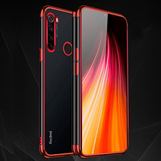 Ultra-thin Transparent TPU Soft Case Cover H03 for Xiaomi Redmi Note 8T Red