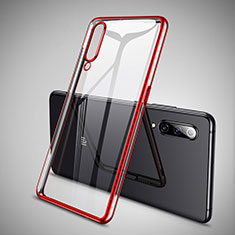 Ultra-thin Transparent TPU Soft Case Cover H05 for Xiaomi Mi 9 Lite Red
