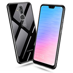 Ultra-thin Transparent TPU Soft Case Cover H06 for Huawei Mate 20 Lite Black