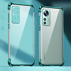 Ultra-thin Transparent TPU Soft Case Cover H06 for Xiaomi Mi 12 Pro 5G Green