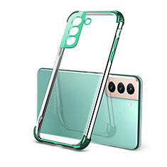 Ultra-thin Transparent TPU Soft Case Cover H09 for Samsung Galaxy S23 5G Green