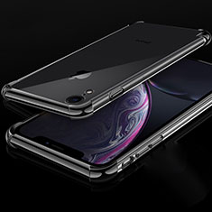 Ultra-thin Transparent TPU Soft Case Cover HC07 for Apple iPhone XR Black