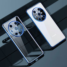 Ultra-thin Transparent TPU Soft Case Cover LD1 for Huawei Honor Magic3 5G Blue