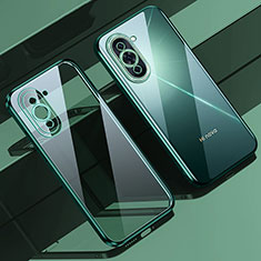 Ultra-thin Transparent TPU Soft Case Cover LD1 for Huawei Nova 10 Pro Green