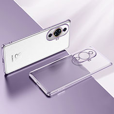 Ultra-thin Transparent TPU Soft Case Cover LD2 for Huawei Nova 11 Ultra Purple