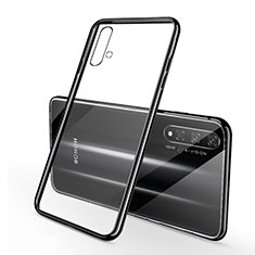 Ultra-thin Transparent TPU Soft Case Cover S01 for Huawei Honor 20 Black