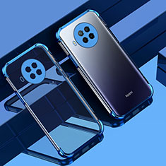 Ultra-thin Transparent TPU Soft Case Cover S01 for Xiaomi Mi 10T Lite 5G Blue