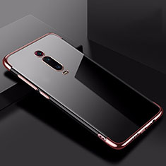 Ultra-thin Transparent TPU Soft Case Cover S01 for Xiaomi Redmi K20 Rose Gold