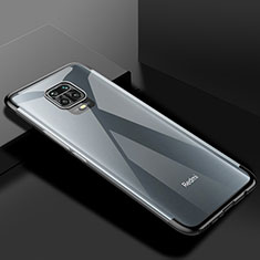 Ultra-thin Transparent TPU Soft Case Cover S01 for Xiaomi Redmi Note 9 Pro Max Black