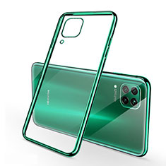 Ultra-thin Transparent TPU Soft Case Cover S02 for Huawei Nova 7i Green