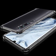 Ultra-thin Transparent TPU Soft Case Cover S02 for Xiaomi Mi Note 10 Pro Black