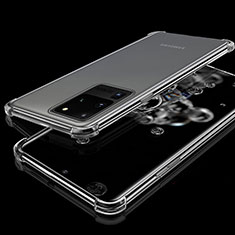 Ultra-thin Transparent TPU Soft Case Cover S03 for Samsung Galaxy S20 Ultra Clear