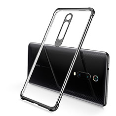 Ultra-thin Transparent TPU Soft Case Cover S03 for Xiaomi Mi 9T Black